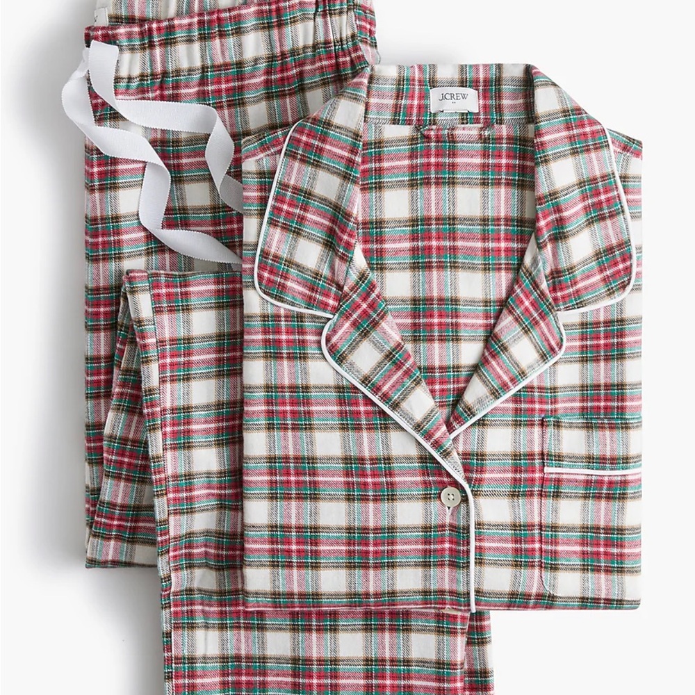 NWT! J Crew flannel pajama set!